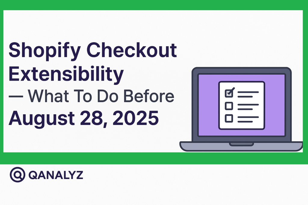 Shopify Checkout Extensibility
