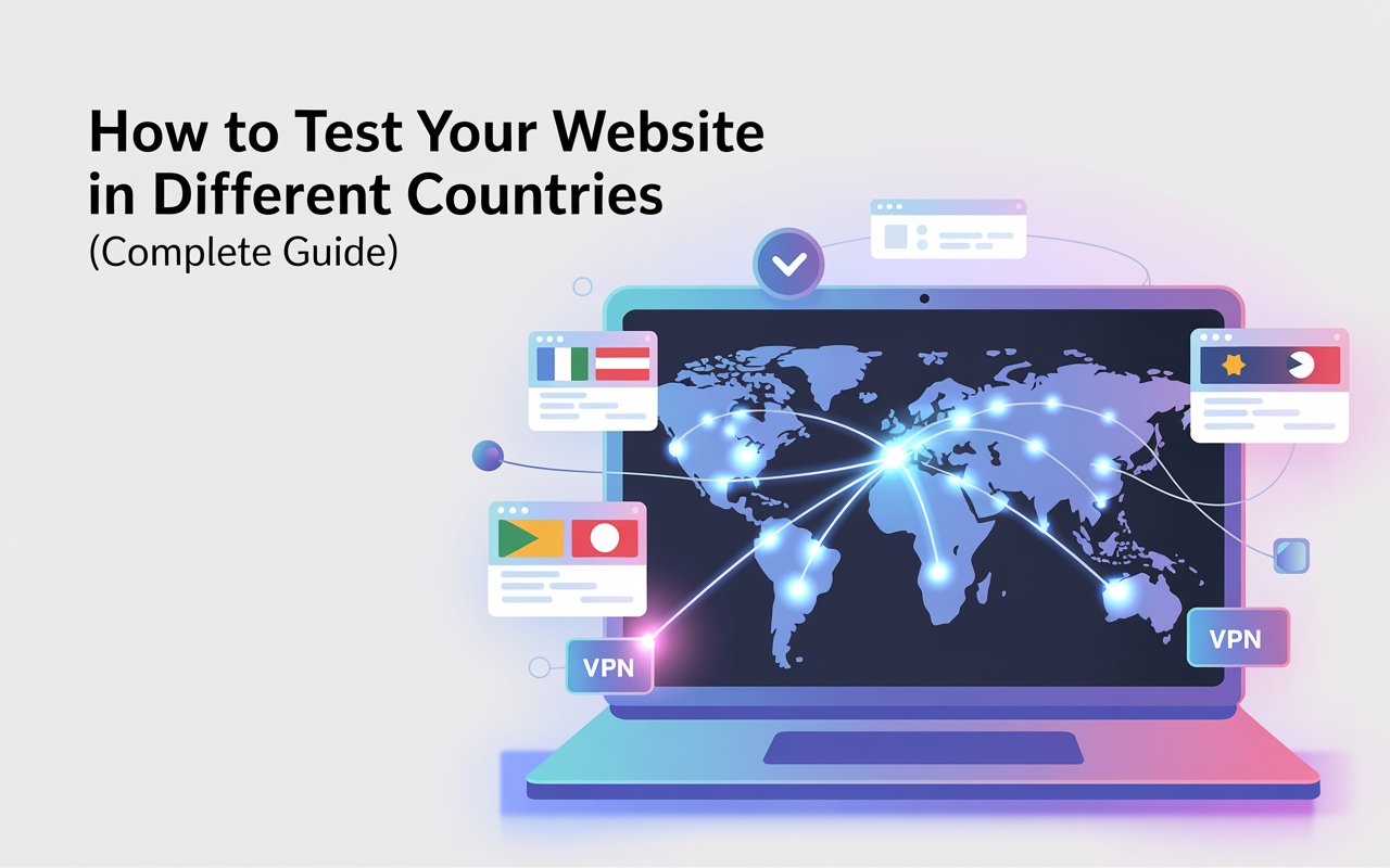 How to test your website in different countries (Complete Guide)