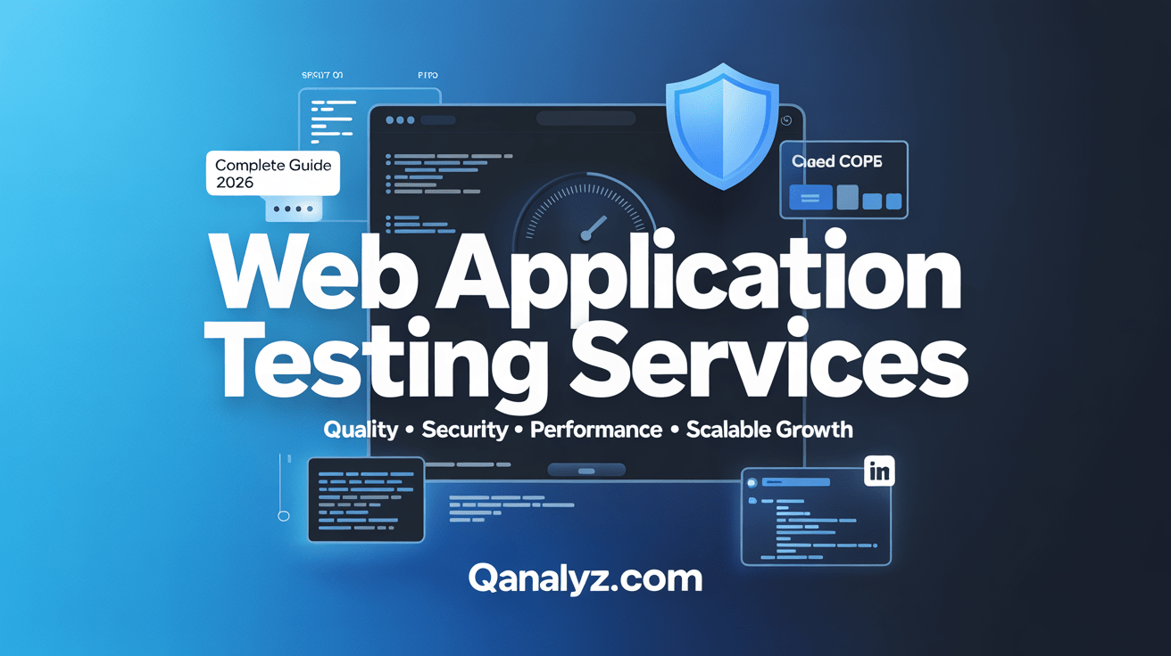 Web Application Testing Services | QAnalyz QA Experts